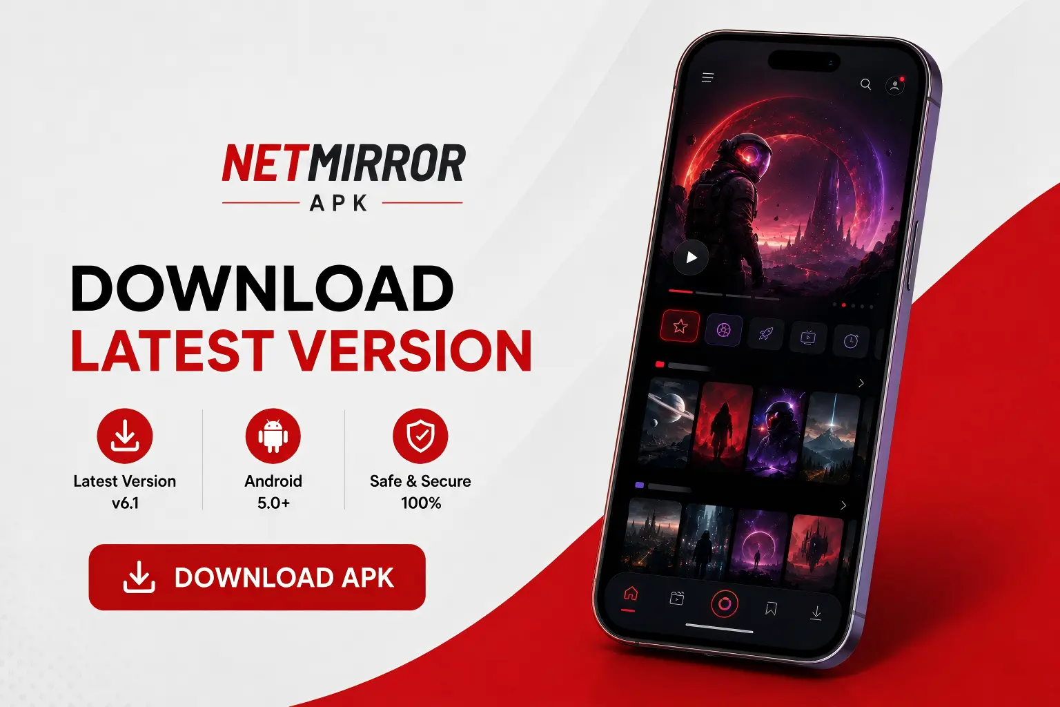 Download NetMirror APK Featured